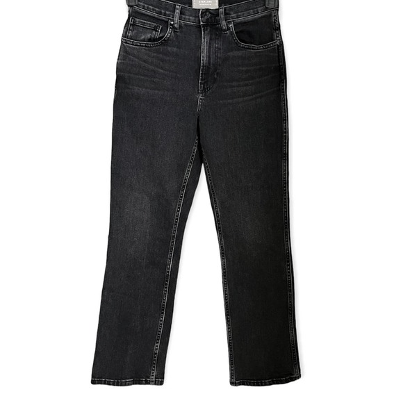 Everlane Blogger Favorite The Cheeky Bootcut Jean In Washed Black Size 26 Reg - Picture 3 of 9